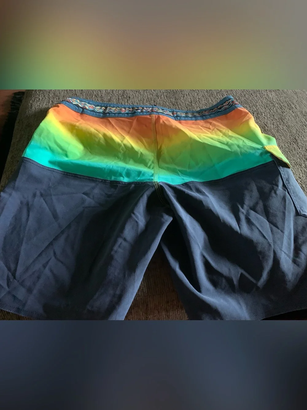 Billabong vibrant rainbow